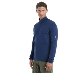 Icebreaker 560 Realfleece™ Elemental II Fleece Jas Heren - Royal Navy
