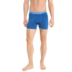 Icebreaker Anatomica Boxershort Heren - Lazurite/Midnight Navy/AOP -Icebreaker icebreaker mens anatomica boxers lazurite midnight navy aop 2 1263066
