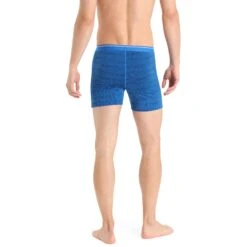 Icebreaker Anatomica Boxershort Heren - Lazurite/Midnight Navy/AOP -Icebreaker icebreaker mens anatomica boxers lazurite midnight navy aop 3 1263067
