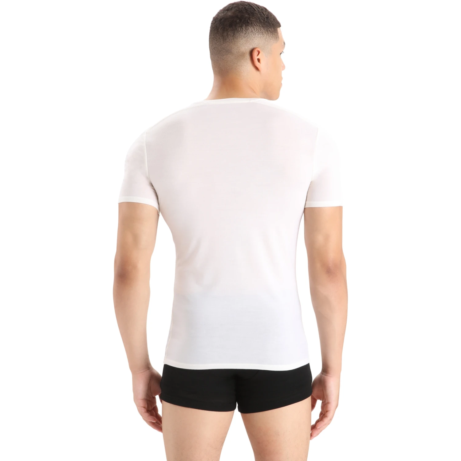 Icebreaker Anatomica V Hemd Met Korte Mouwen Heren - Snow 4 Icebreaker Anatomica V Hemd Met Korte Mouwen Heren - Snow - Afbeelding 2