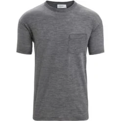 Icebreaker Granary Pocket T-Shirt Heren - Gritstone Hthr 11 Icebreaker Granary Pocket T-Shirt Heren - Gritstone Hthr -Icebreaker icebreaker mens granary short sleeve pocket tee gritstone hthr 1 1381271
