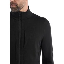 Icebreaker Quantum III Mid Layer Jas Heren - Zwart 20 Icebreaker Quantum III Mid Layer Jas Heren - Zwart -Icebreaker icebreaker mens quantum iii long sleeve zip midlayer black 6 1143868