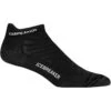 Icebreaker Run+ Ultralight Micro Sokken Heren - Zwart/Snow -Icebreaker icebreaker mens run plus ultralight micro socks black snow 1 1173609
