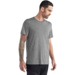 Icebreaker Sphere II T-Shirt Heren - Metro Heather