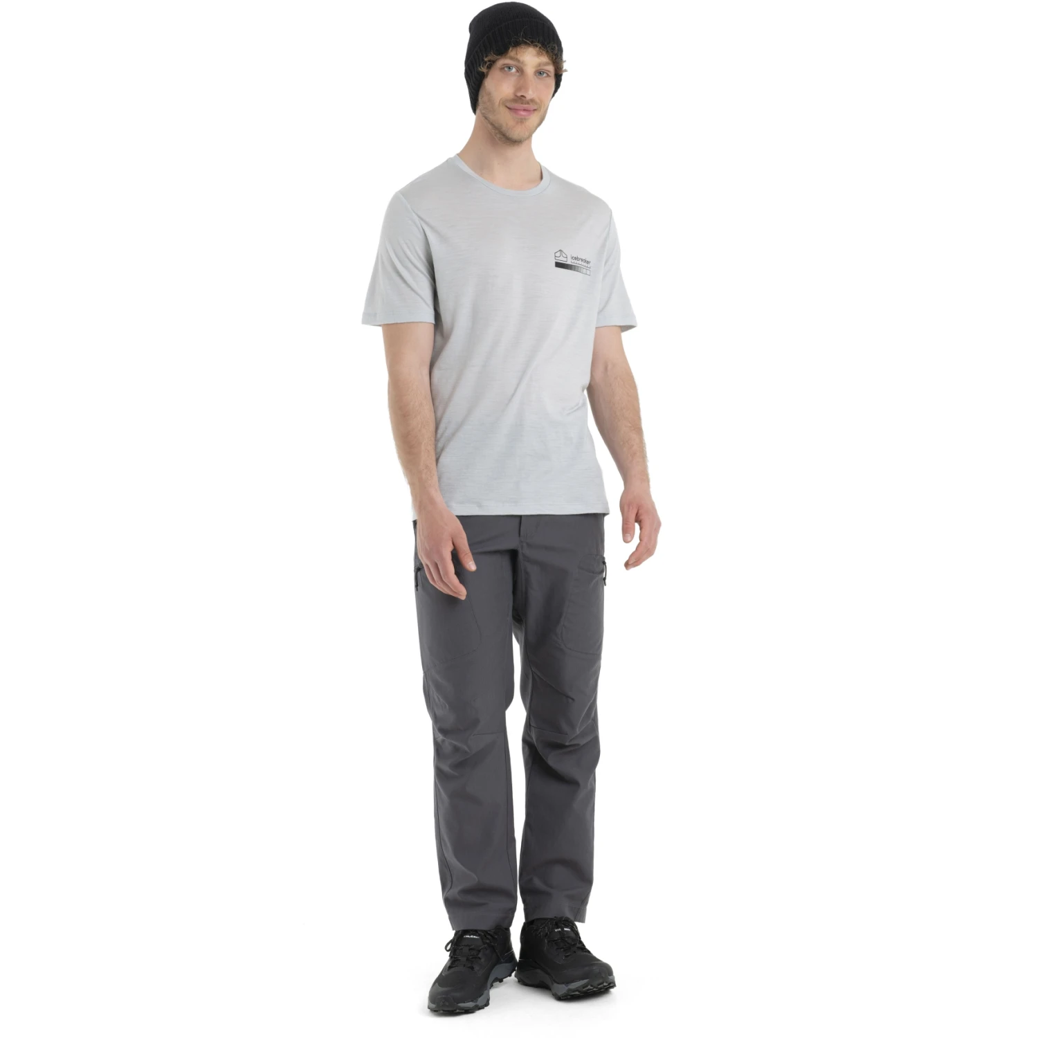 Icebreaker Tech Lite II Mountain Layers T-Shirt Heren - Ether 7 Icebreaker Tech Lite II Mountain Layers T-Shirt Heren - Ether - Afbeelding 5