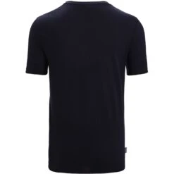 Icebreaker Tech Lite II Nature Sprint T-Shirt Heren - Midnight Navy -Icebreaker icebreaker mens tech lite ii nature sprint short sleeve tee midnight navy 2 1382994