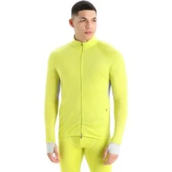 Icebreaker ZoneKnit™ Jas Heren - Shine/Ether