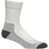 Icebreaker Hike Light Crew Sokken Dames - Blizzard HTHR -Icebreaker icebreaker women hike light crew socks blizzard hthr 905115
