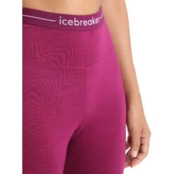 Icebreaker 125 ZoneKnit™ Onderbroek Dames - Go Berry/Purple Gaze -Icebreaker icebreaker womens 125 zoneknit leggings go berry purple gaze 6 1385246