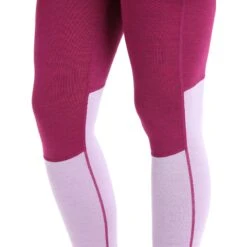 Icebreaker 125 ZoneKnit™ Onderbroek Dames - Go Berry/Purple Gaze -Icebreaker icebreaker womens 125 zoneknit leggings go berry purple gaze 7 1385247