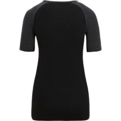 Icebreaker 125 ZoneKnit™ Crewe T-Shirt Dames - Jet Hthr/Black/Metro Hthr 12 Icebreaker 125 ZoneKnit™ Crewe T-Shirt Dames - Jet Hthr/Black/Metro Hthr -Icebreaker icebreaker womens 125 zoneknit short sleeve crewe jet hthr black metro hthr 2 1385396