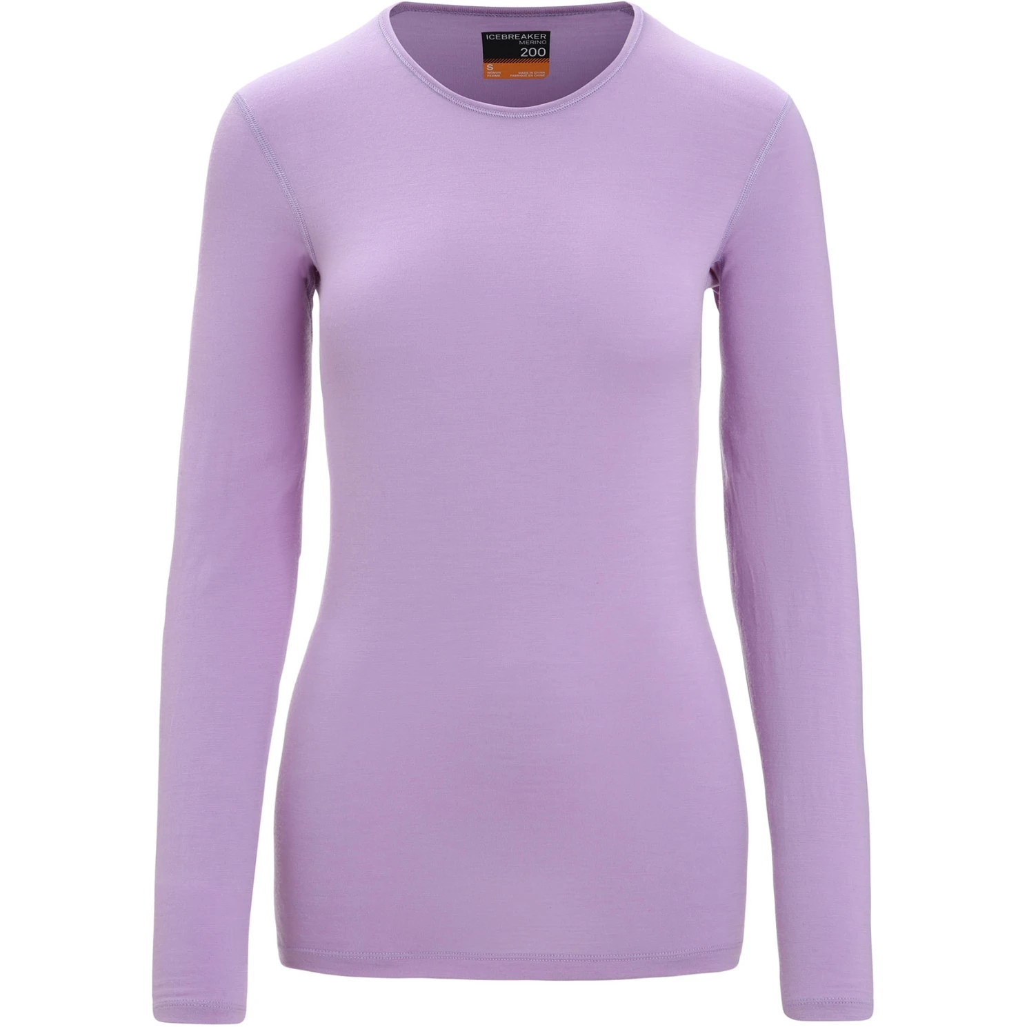 Icebreaker 200 Oasis Crewe Shirt Met Lange Mouwen Dames - Purple Gaze 5 Icebreaker 200 Oasis Crewe Shirt Met Lange Mouwen Dames - Purple Gaze - Afbeelding 3