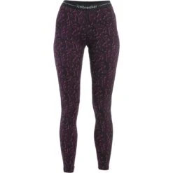 Icebreaker 200 Oasis Macro Forms Onderbroek Dames - Tempo/Black/Nightshade/AOP