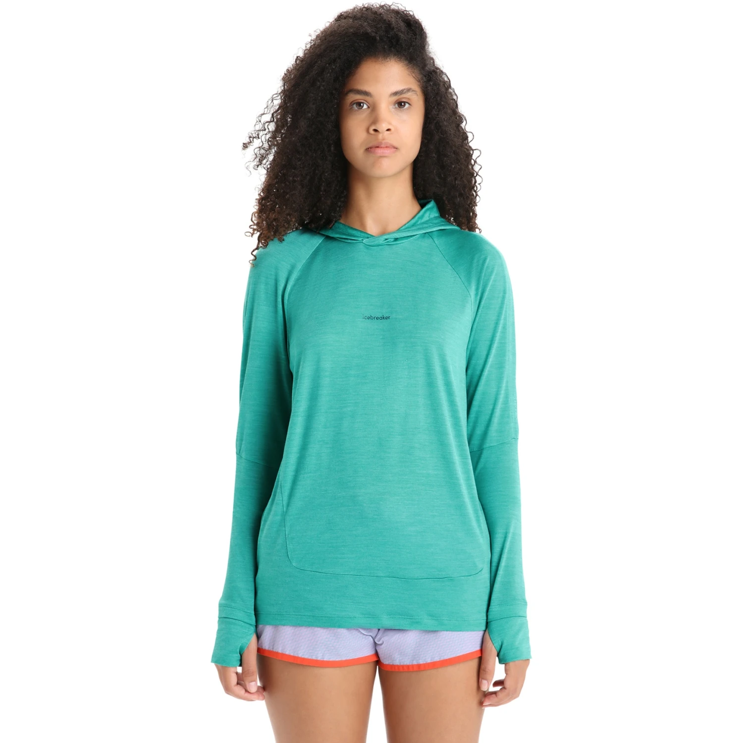 Icebreaker Cool-Lite™ Hoodie Dames - Fresh 3 Icebreaker Cool-Lite™ Hoodie Dames - Fresh