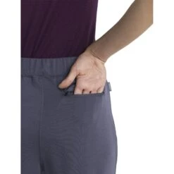 Icebreaker Crush II 7/8 Broek Dames - Graphite -Icebreaker icebreaker womens crush ii ankle pants graphite model 6 1535686