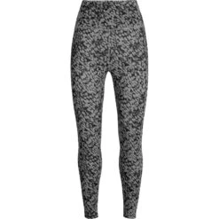 Icebreaker Fastray Forest Shadow High Rise Tight Dames - Metro Heather/AOP -Icebreaker icebreaker womens fastray high rise tights forest shadow metro heather aop 1 1147229