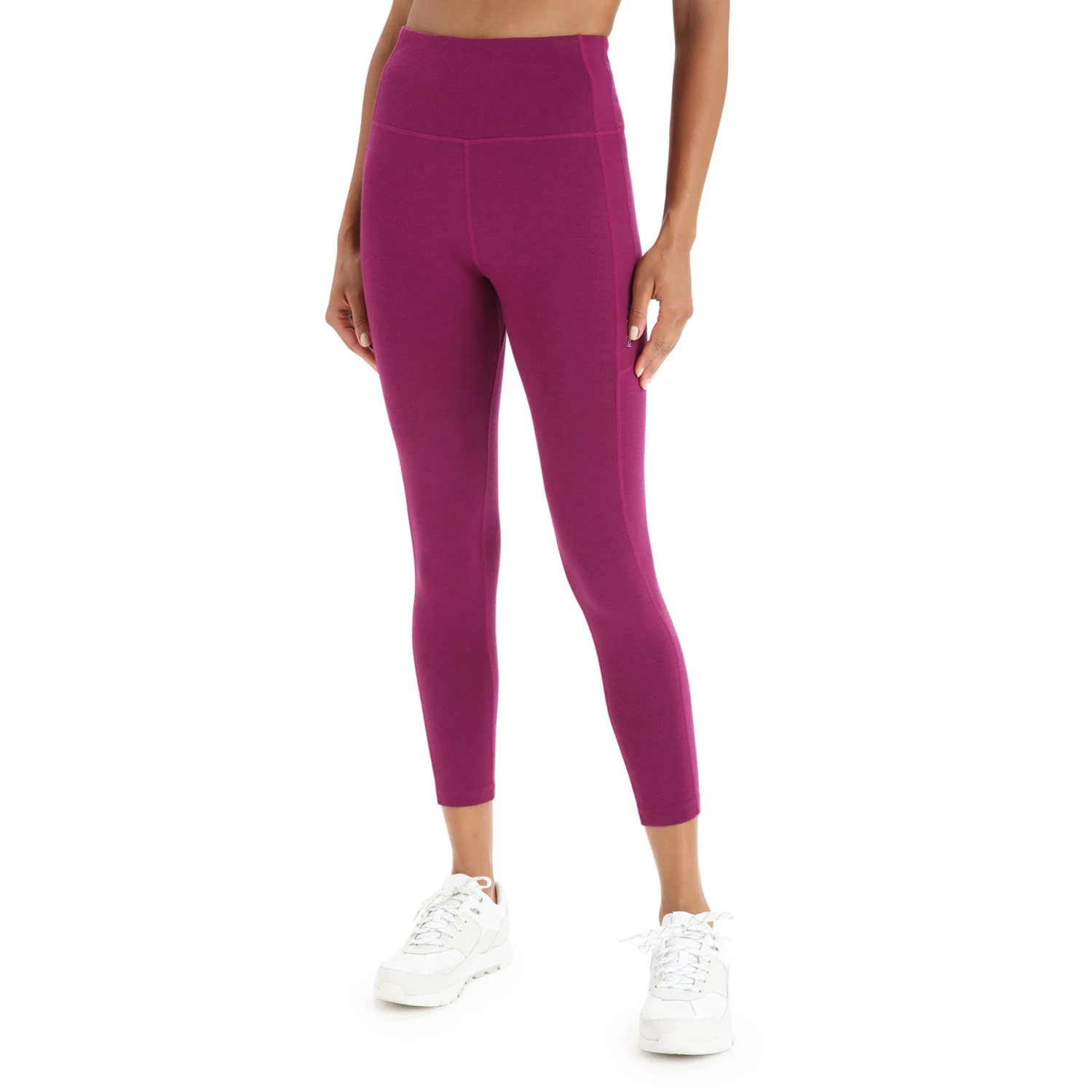 Icebreaker Fastray High Rise Tight Dames - Go Berry 3 Icebreaker Fastray High Rise Tight Dames - Go Berry