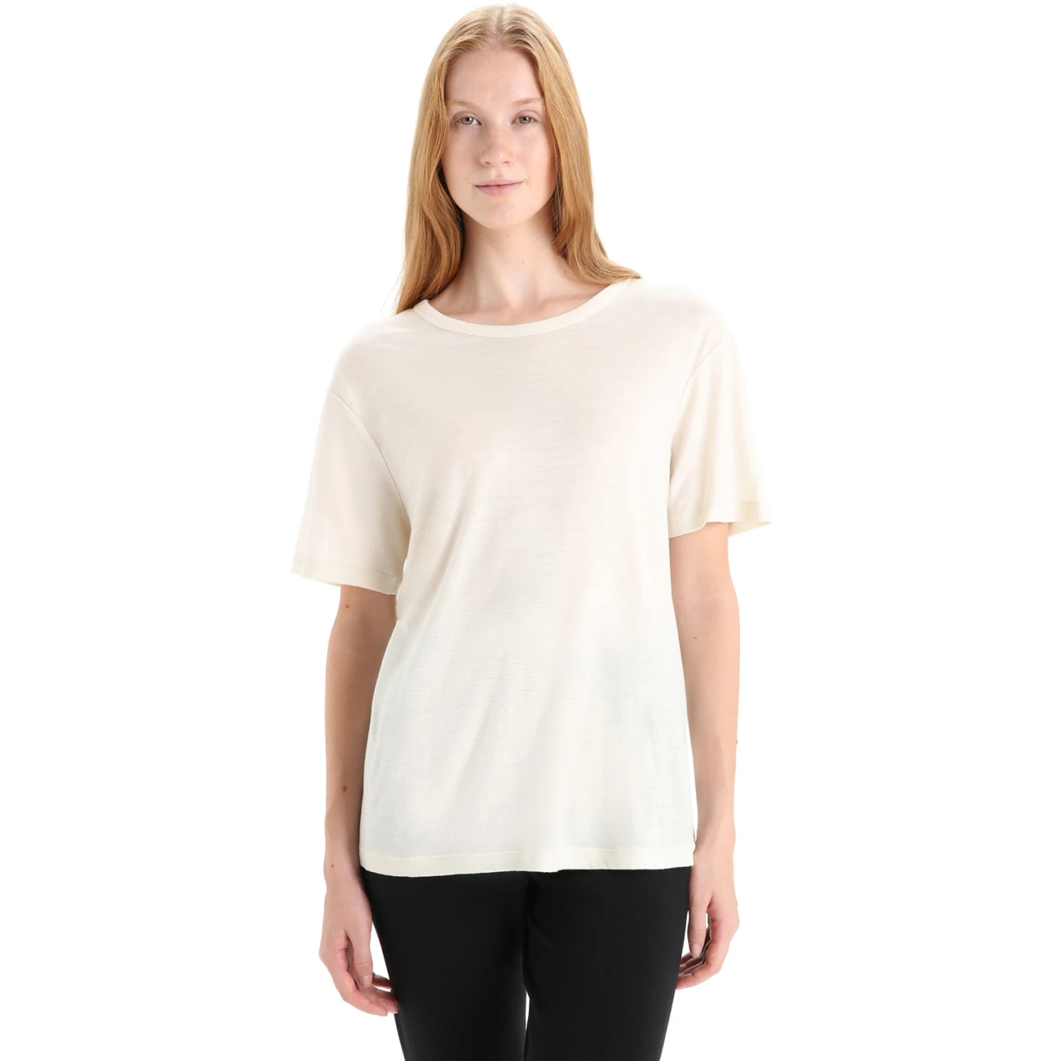 Icebreaker Granary T-Shirt Dames - Chalk 3 Icebreaker Granary T-Shirt Dames - Chalk