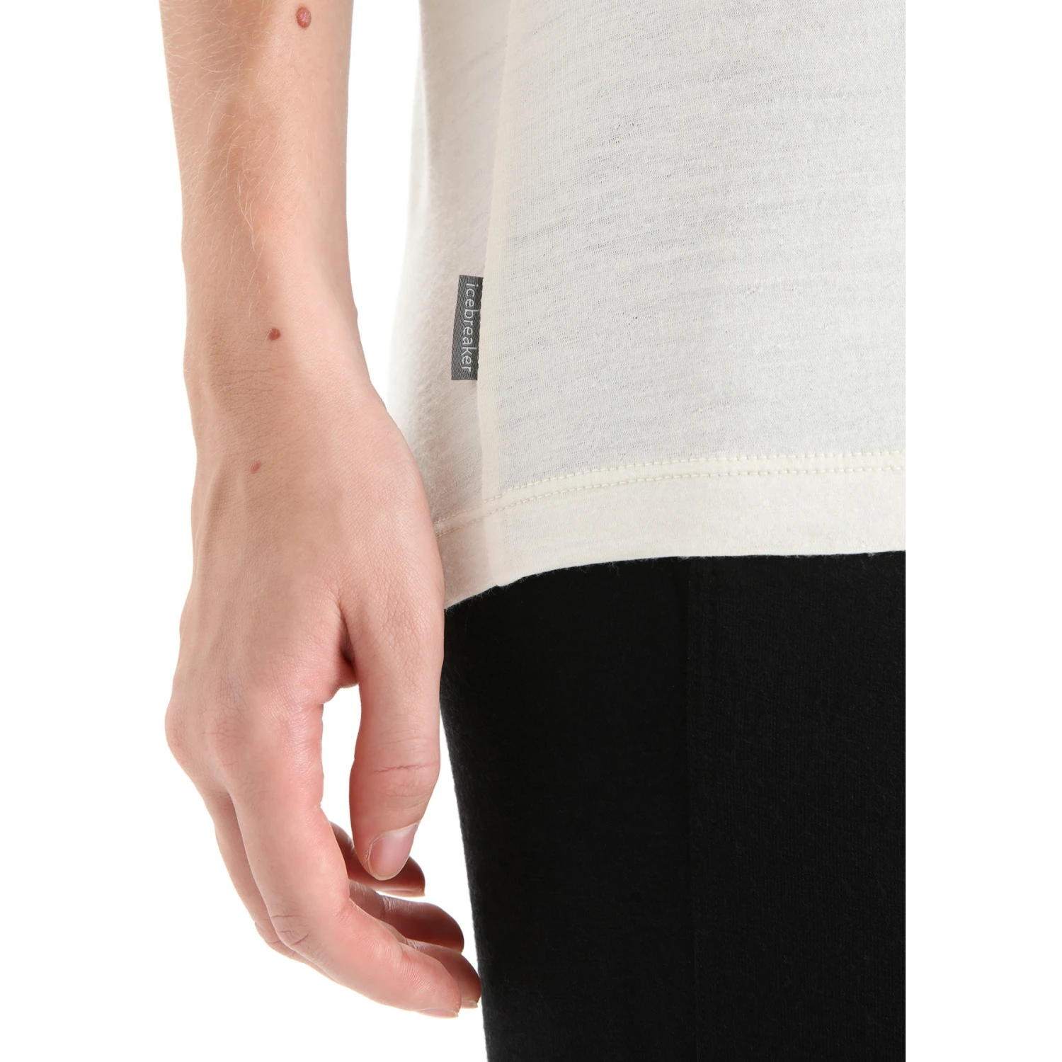 Icebreaker Granary T-Shirt Dames - Chalk 9 Icebreaker Granary T-Shirt Dames - Chalk - Afbeelding 7