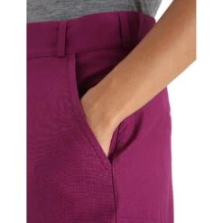 Icebreaker Hike Short Dames - Go Berry -Icebreaker icebreaker womens hike shorts go berry 6 1384198