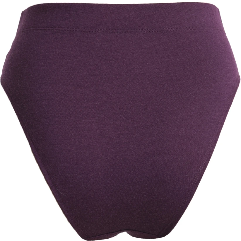 Icebreaker Queens High Cut Slip Dames - Nightshade 4 Icebreaker Queens High Cut Slip Dames - Nightshade - Afbeelding 2