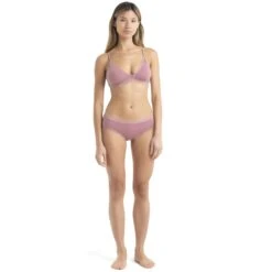 Icebreaker Siren Hipkini Slip Dames - Crystal -Icebreaker icebreaker womens siren hipkini crystal 3 1552200