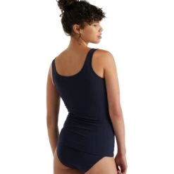 Icebreaker Siren Tanktop Dames - Midnight Navy -Icebreaker icebreaker womens siren tank midnight navy 4 1039383