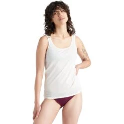 Icebreaker Siren Tanktop Dames - Snow