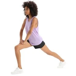 Icebreaker Sphere II Tanktop Dames - Purple Gaze -Icebreaker icebreaker womens sphere ii tank purple gaze 6 1382092