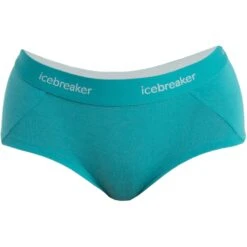 Icebreaker Sprite Hot Pants Slip Dames - Flux Green