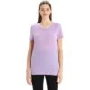 Icebreaker Tech Lite II T-Shirt Dames - Purple Gaze -Icebreaker icebreaker womens tech lite ii t shirt purple gaze 3 1382270