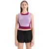 Icebreaker ZoneKnit™ Cropped BH-Shirt Dames - Purple Gaze/Go Berry 2 Icebreaker ZoneKnit™ Cropped BH-Shirt Dames - Purple Gaze/Go Berry -Icebreaker icebreaker womens zoneknit cropped bra tank purple gaze go berry 3 1382360