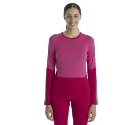 Icebreaker ZoneKnit™ Insulated Hoodie Dames - Tempo -Icebreaker icebreaker womens zoneknit insulated long sleeve hoodie tempo 8 1536300