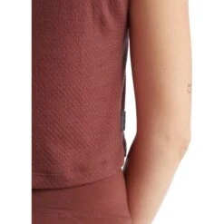 Icebreaker ZoneKnit™ Tanktop Dames - Cosmic/Grape -Icebreaker icebreaker womens zoneknit tank top cosmic grape 6 1149160